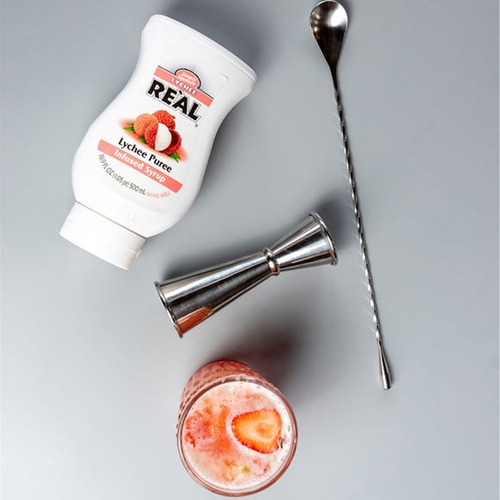 Jarabe Puree Real Lychee Fruit 500 Ml