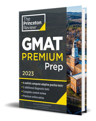 Princeton Review GMAT Premium Prep, de The Princeton Review. Editorial Princeton Review, tapa blanda en inglés, 2022