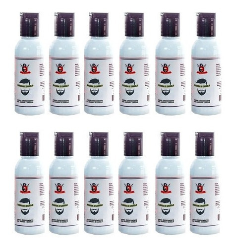 Tratamento Alopécia Areata Cura Calvície Antiqueda Kit 12