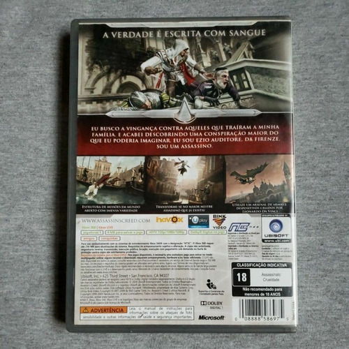 Assassin's Creed Ii - Xbox 360 (Usado)