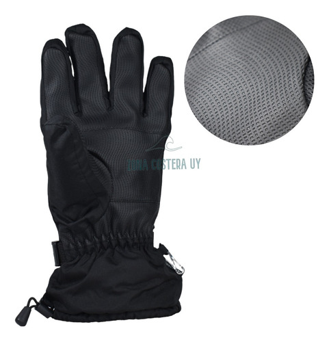 Guantes Impermeables Moto Termico Polar Ajustable Invierno