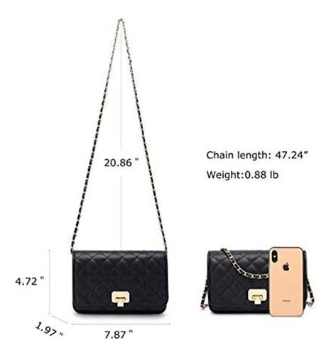 Haksim Bolso De Hombro Tipo Bandolera Pequeño Con Correa De