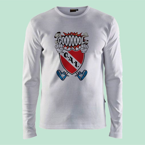 Remeras Manga Larga Independiente Adultos Termicas - 9001