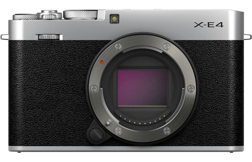 Câmera Fujifilm X-e4 Mirrorless 4k Prata (só Corpo)