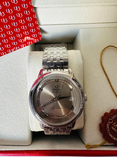 Reloj Pulsera Omega De Ville Gris Plata Plata Plata Gris (Usado)