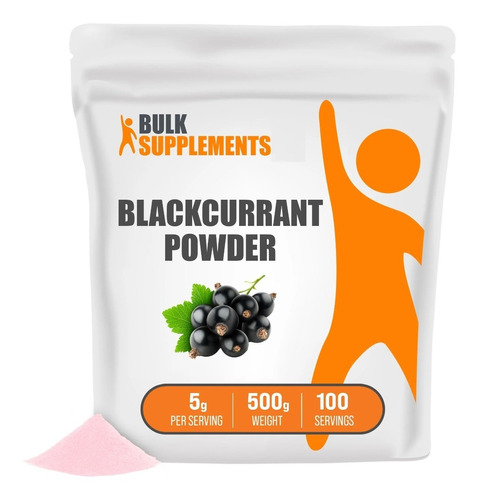 Bulk Supplements | Blackcurrant Powder | 500g | 100 Services
