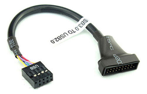 19/20 Pin Usb 3.0 Female To 9 Pin Usb 2.0 Male Motherboa Nna