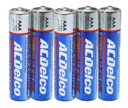 Baterias Pilas Aaa Acedelco Pack 5