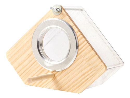 Caja Nido Para Periquitos, Casa De Apareamiento Irregular