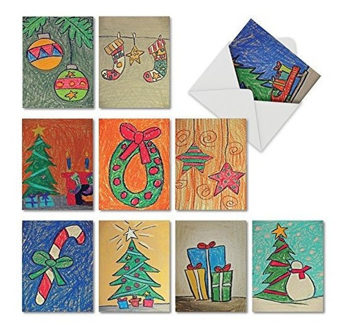 Tarjetas De Felicitacion Navideñas Para Colorear Navideña