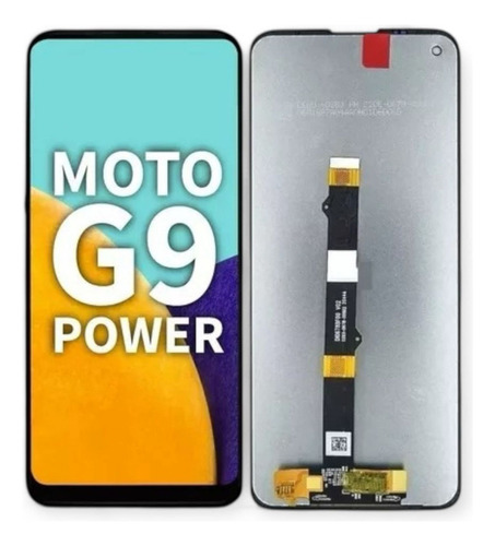 Modulo Pantalla Para Moto G9 Power Color Negro