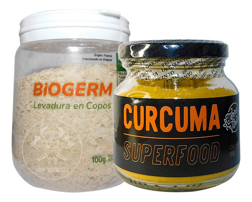 Biogerm Levadura Nutricional En Copos + Cúrcuma Terra Verde