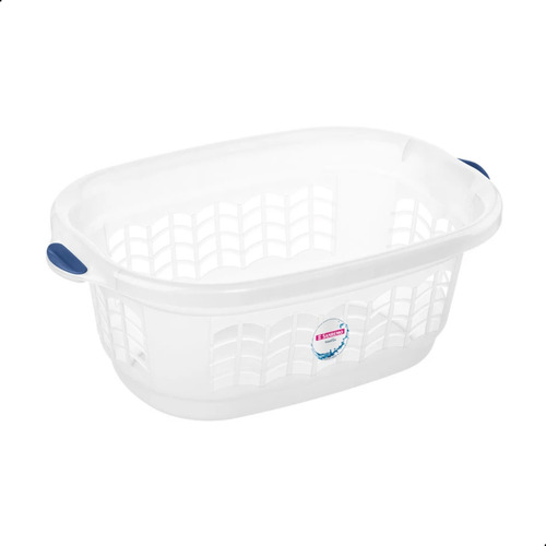 Kit Cesto Plástico Sanremo 32l 6un Cor Transparente