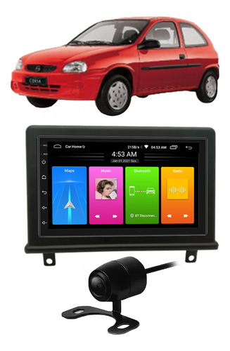Kit Multimídia Android Roadstar 7 Polegadas Gm Corsa Classic