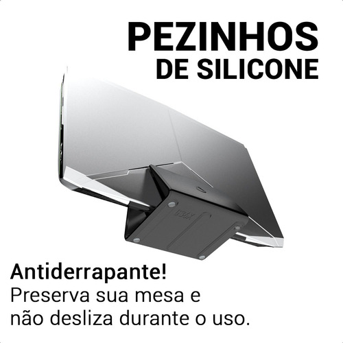 Suporte Notebook Vertical Apoio De Mesa G36x
