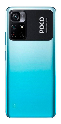 Imagen 3 de 5 de Celular Poco M4 Pro 5g Cool Blue 128gb + 6gb Ram 12m Garanti