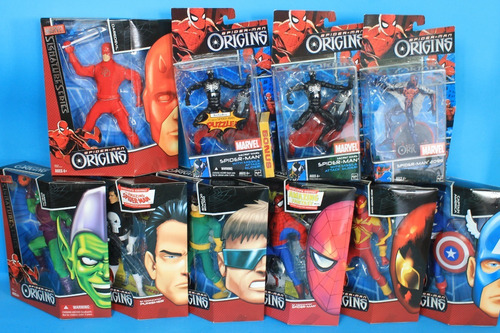 Captain America Spiderman Origins Signature Series Hasbro (Usado)