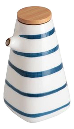 Tarro De Vinagre De Aceite, Botella De Rayas Horizontales