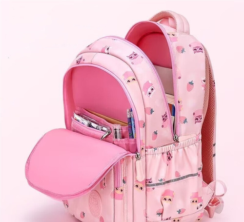 Aplicable A Nueva Mochila Estudiantes Moda Ligero Lindo Gran Capacidad
