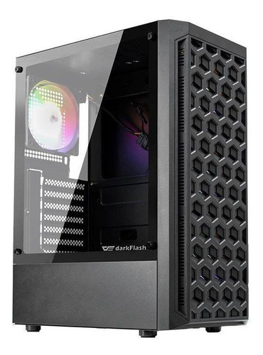 Gabinete Gamer Aigo Dk300 Mid-tower Com 4 Fans Dk300-bk