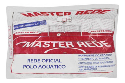 Rede Oficial De Polo Aquático Fio 4mm - Seda