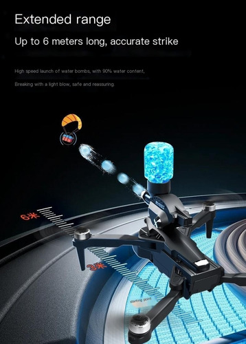 V Drone Aéreo Con Cámaras 8k Ultra Hd,2pilas,3000 Perla De