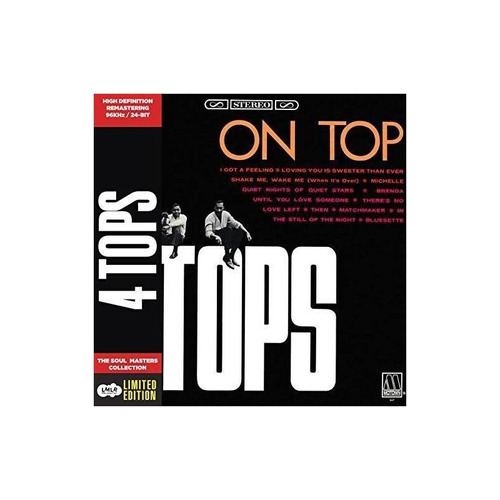 Four Tops On Top Lted Collector's Edition Mini Lp Sleeve Rem