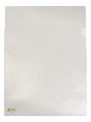 Pasta L Transparente A4 Acp Cor Cristal 20 Unidades