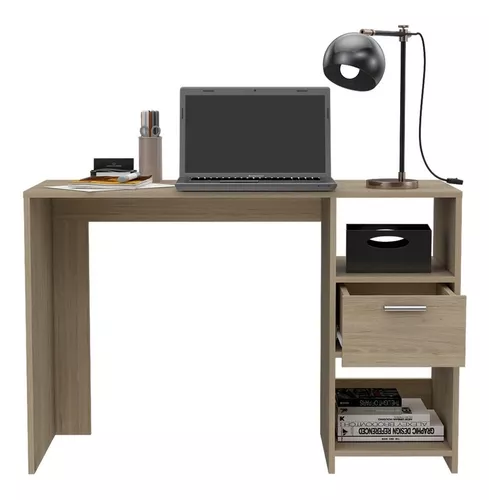 Escritorio Home Office L 140 Coñac + Wengue