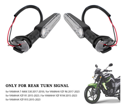 Luz Intermitente De Señal De Giro Para Yamaha Mt-25 Mt-03 07
