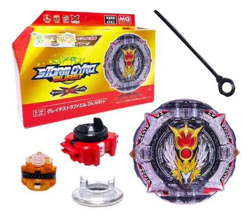 Beyblade Trompo Con Lanzador Dynamite Greatest Raphael