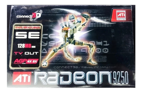 Placa De Video Ati Radeon 9250 Se 128mb Agp 4x 8x Nueva