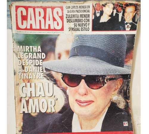 Revista Caras--mirtha Legrand--despide A Tinayre