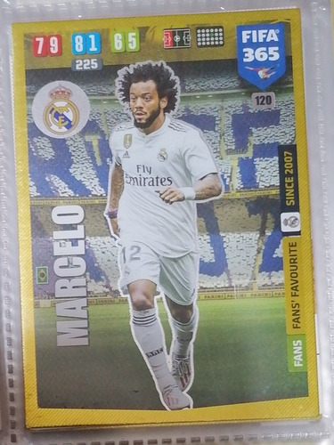 Carta Adrenalyn Fifa 365 2020 / Marcelo 