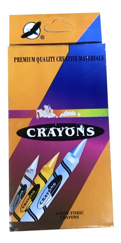 Crayon Crayones Ceritas Ceras X6 - Pack 12