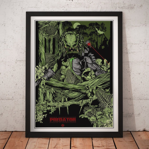 Cuadro Peliculas - Predator - Movie Poster Fanart