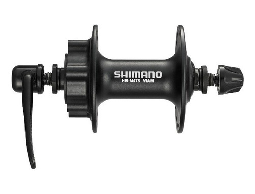 Cubo Dianteiro Shimano Deore Hb-m475 36f P/disco 6 Parafusos