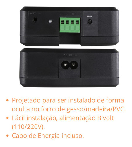 Kit Som Ambiente Amplificador Bluetooth Bta-1 G2 + Brinde