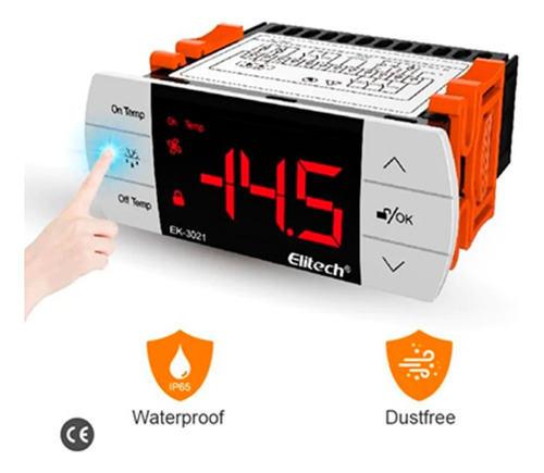 Controlador De Temperatura Tactil Digital Con Calibracion