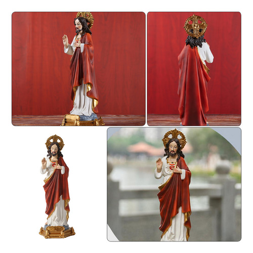 Adorno Artesanal De Resina, Adorno De San Jesús, Decoración