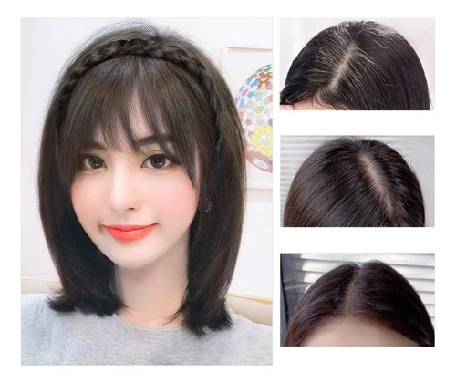 Para Para . Diadema Trenzada Con Flequillo De Diadema En