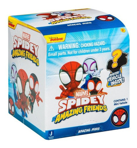 Spidey Y Sus Amigos Mini Figura Sorpresa Original Snf0045