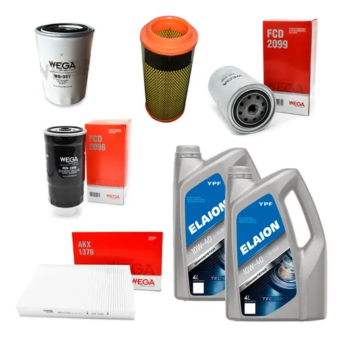 comprar Kit De Filtros Wega Y Aceite Elaion Para Iveco Daily 3.0