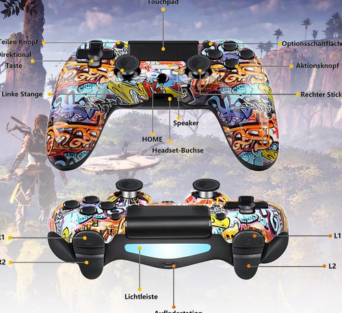 Control Joystick Compatible Con Ps4 Inalambrico Alternativos