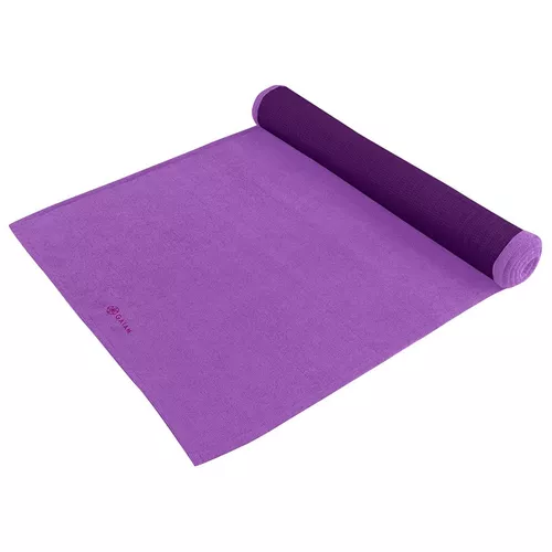 Toalla Yoga Extra Absorbente Gaiam Grippy Towel Morado