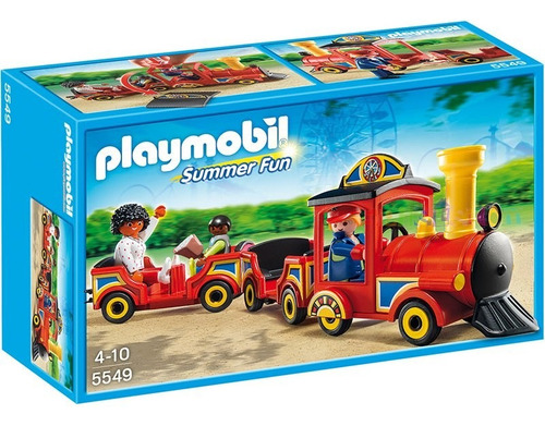 Todobloques Playmobil 5549 Locomotora De Feria !