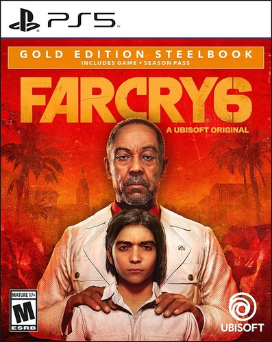 Far Cry 6 SteelBook Gold Edition PlayStation 5 Colección Ubisoft.