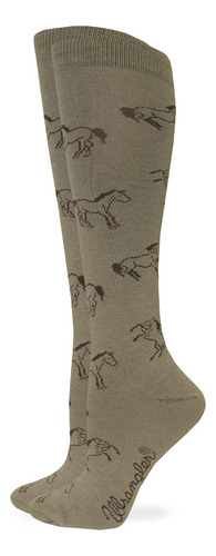 Calcetines Para Botas De Caballos Wrangler Para Mujer, 1 Par