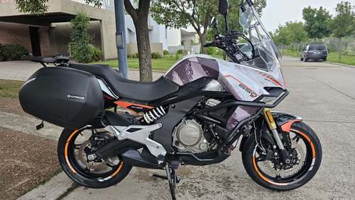 Cf Moto 650 Mt Única Por Su Estado Accesorios