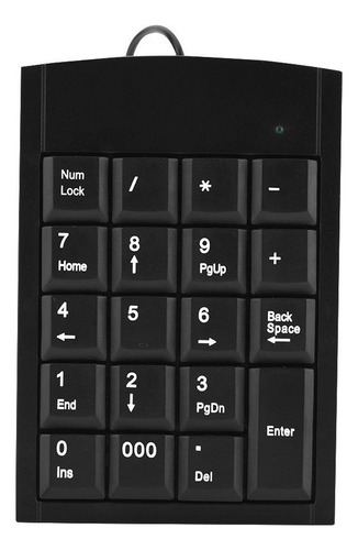 Teclado Numérico Usb Con Cable, Mini Teclado Numérico...